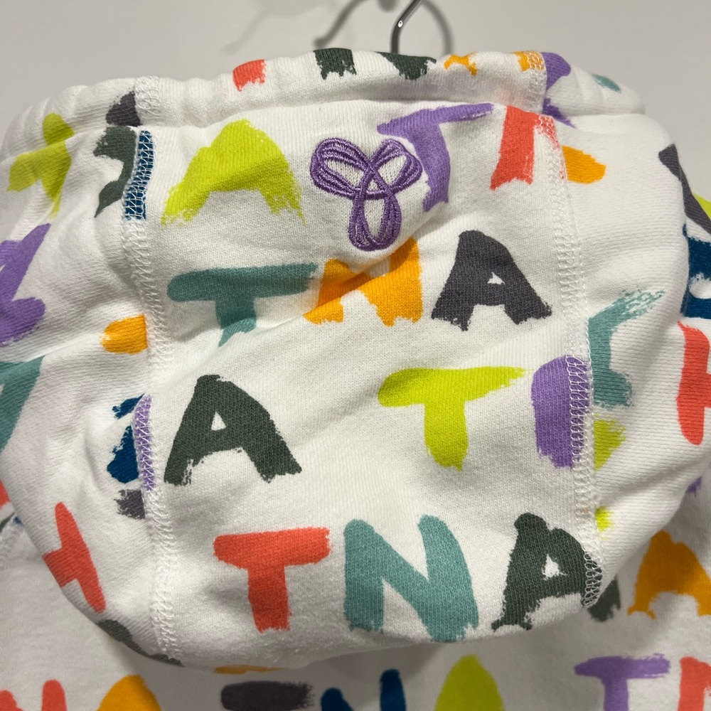TNA Zippered Hoodie With Graphic Logo Print - Picture 9 of 16